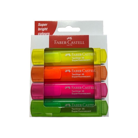 Marcador Sublinhador Textliner Super Flou Pack 4 - Image product
