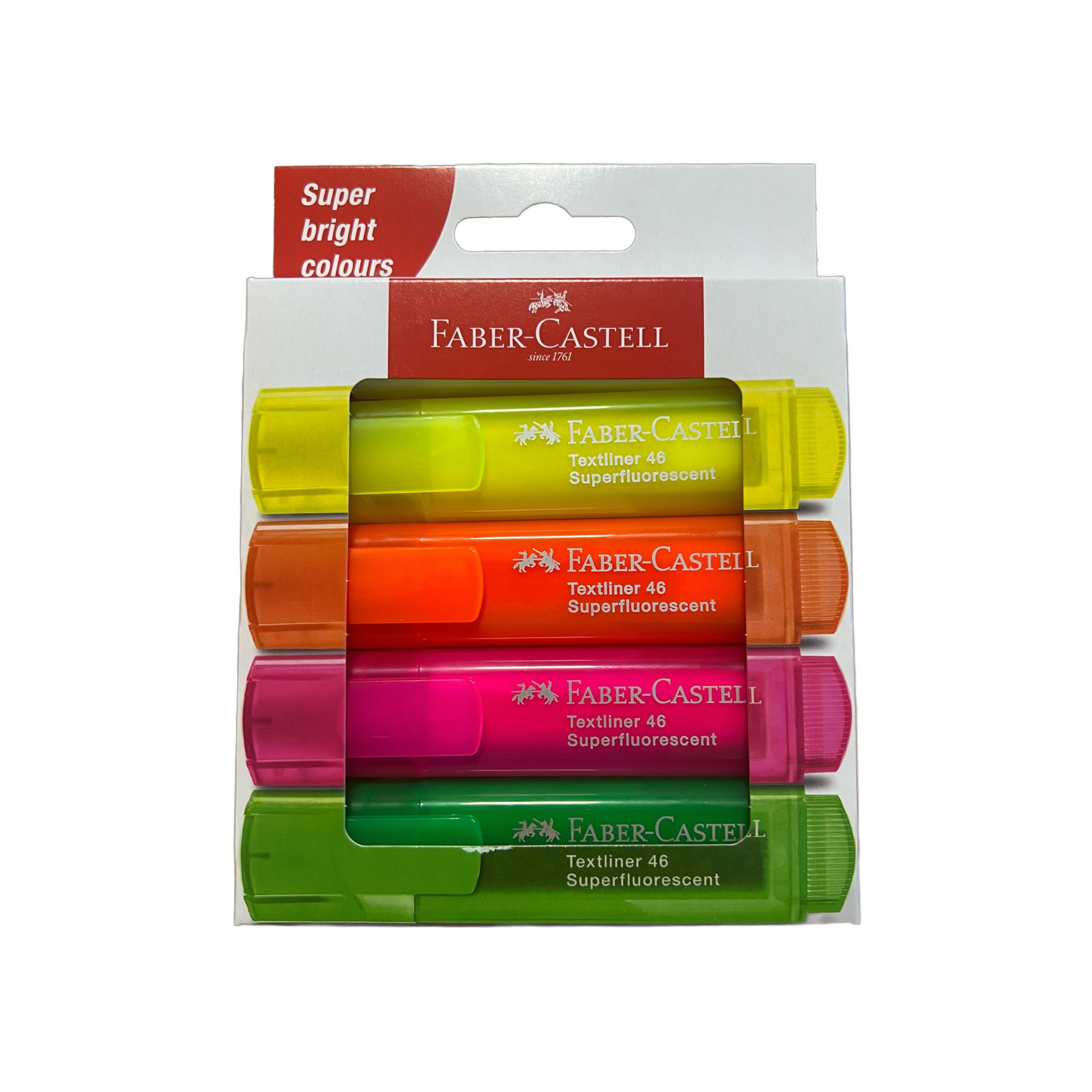 Marcador Sublinhador Textliner Super Flou Pack 4