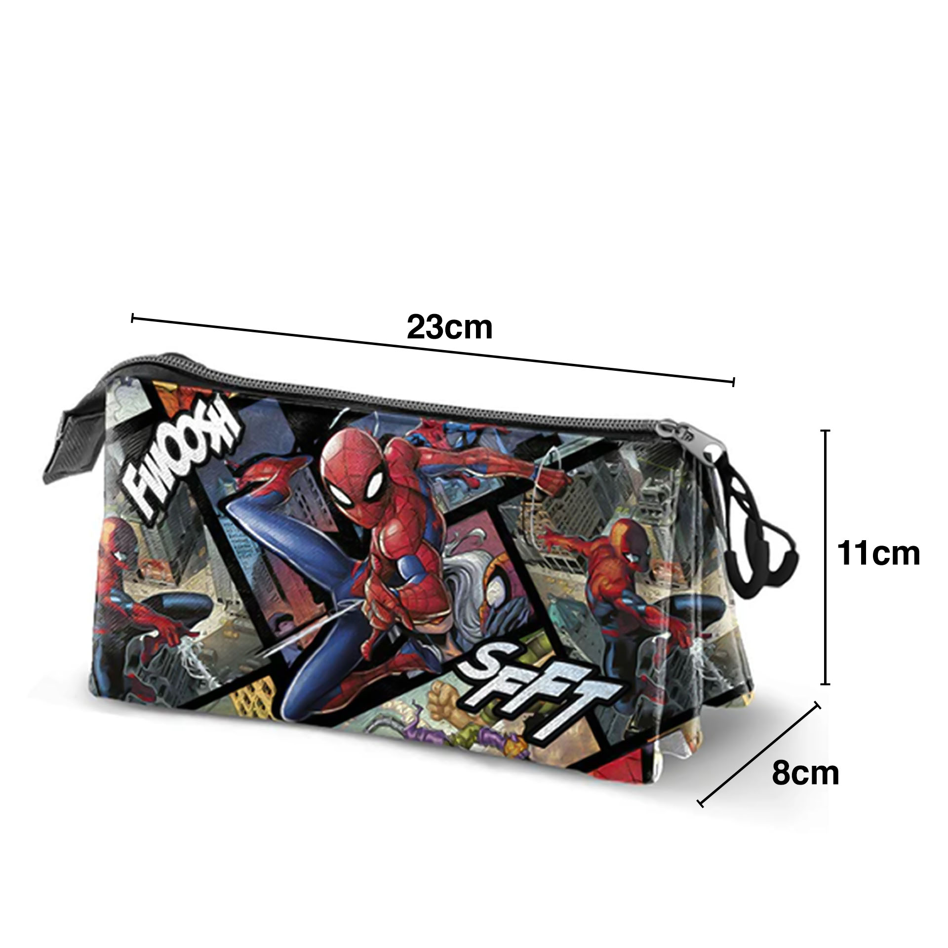 Porta Lápis Spiderman 23X11X8cm