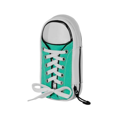 Porta L�pis Sapatilha Omp! Azul 20X9X5cm