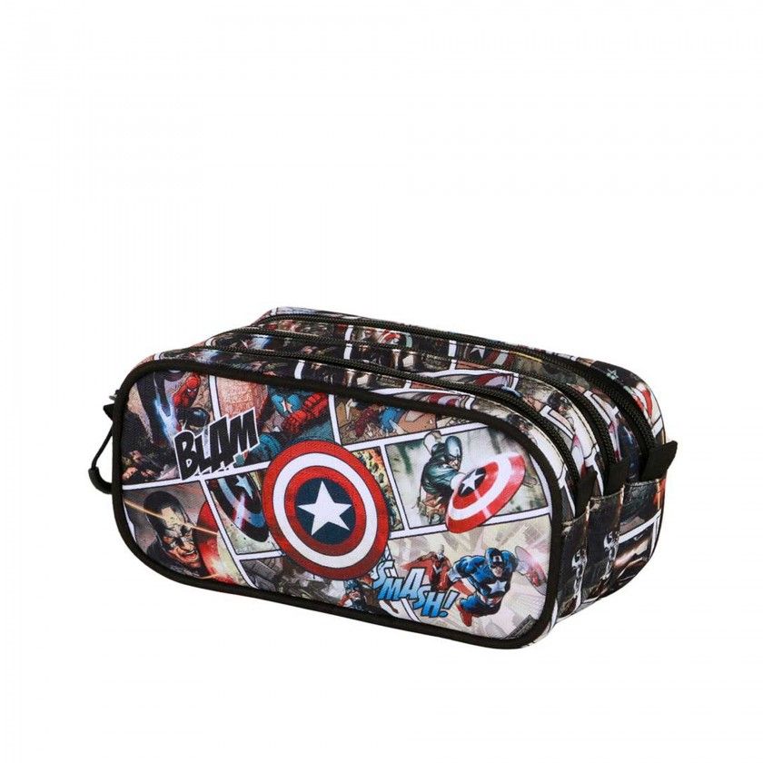 Porta Lpis Capito America 23X11X10cm