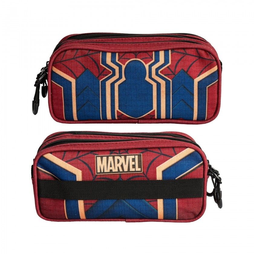 Estojo Triplo Homem Aranha Fan 23X11X10cm