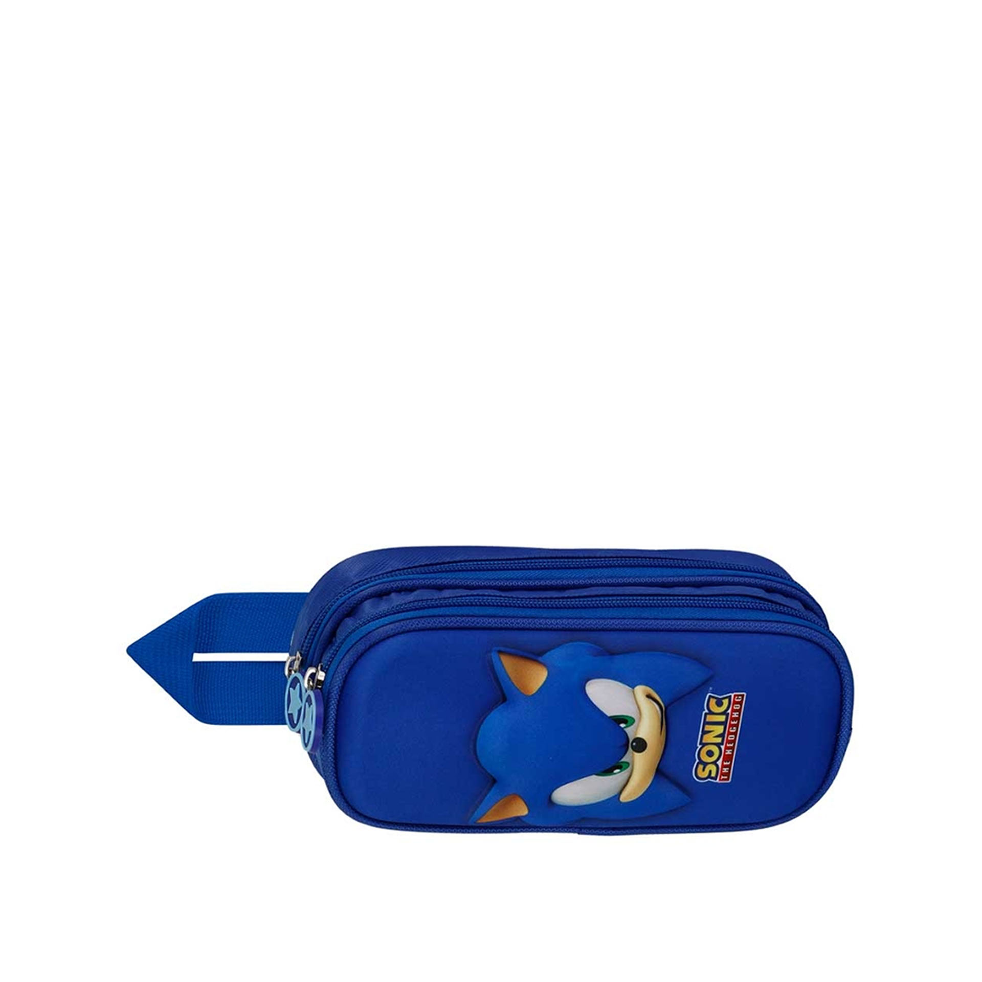Estojo Duplo 3D Sonic 22X9.5X8cm