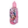 Estojo Duplo 3D Minnie 22X9.5X8cm Estojo Duplo 3D Minnie 22X9.5X8cm