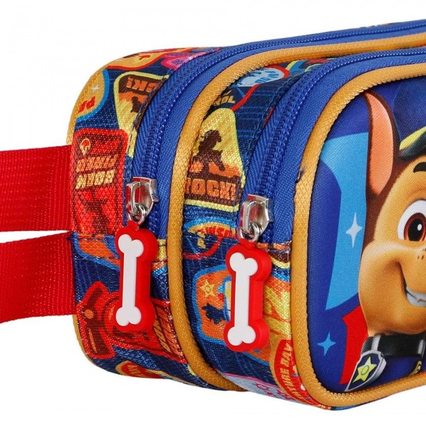 Estojo Duplo 3D Patrulha Pata 22X9.5X8cm