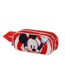 Estojo Duplo 3D Mickey 22X9.5X8cm