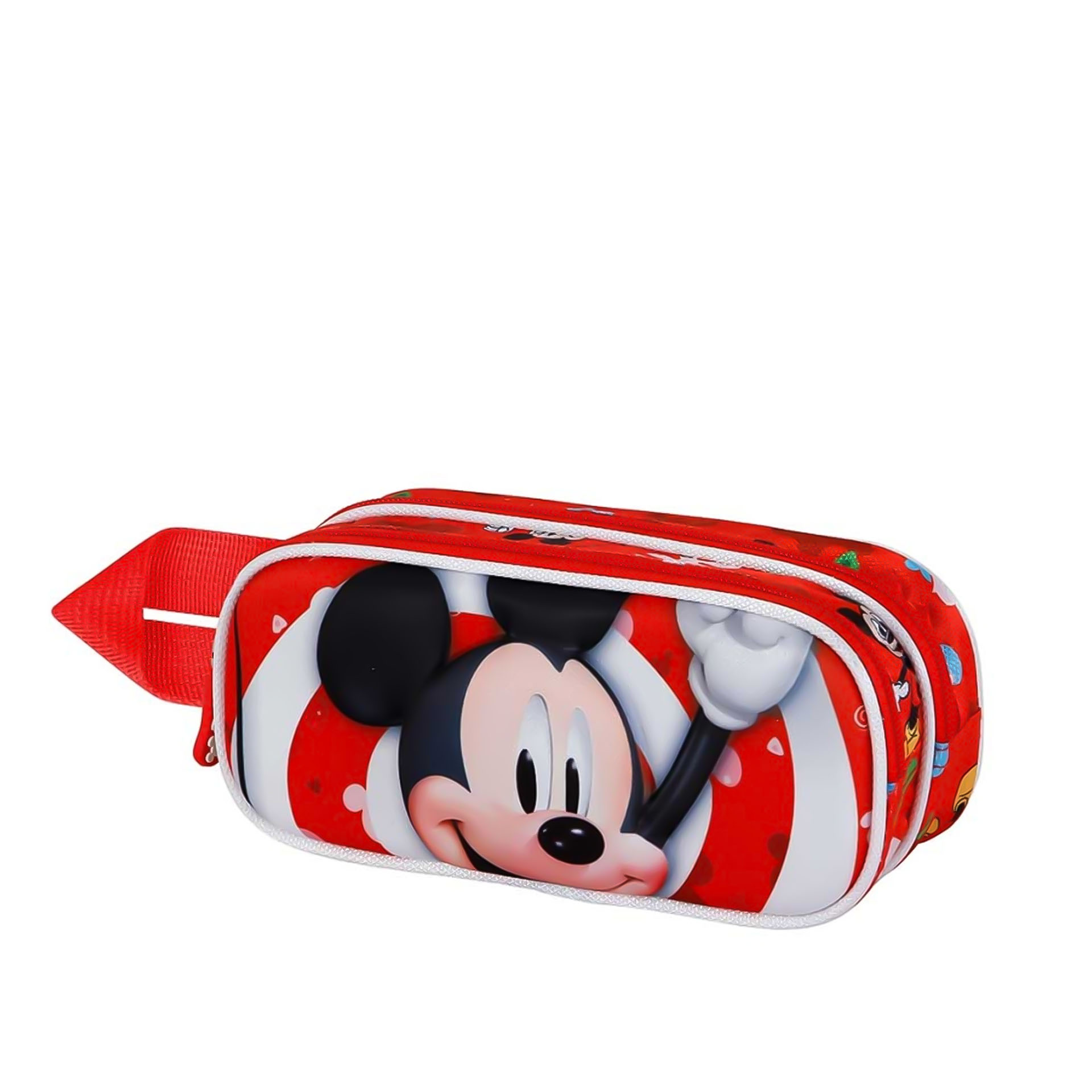 Estojo Duplo 3D Mickey 22X9.5X8cm