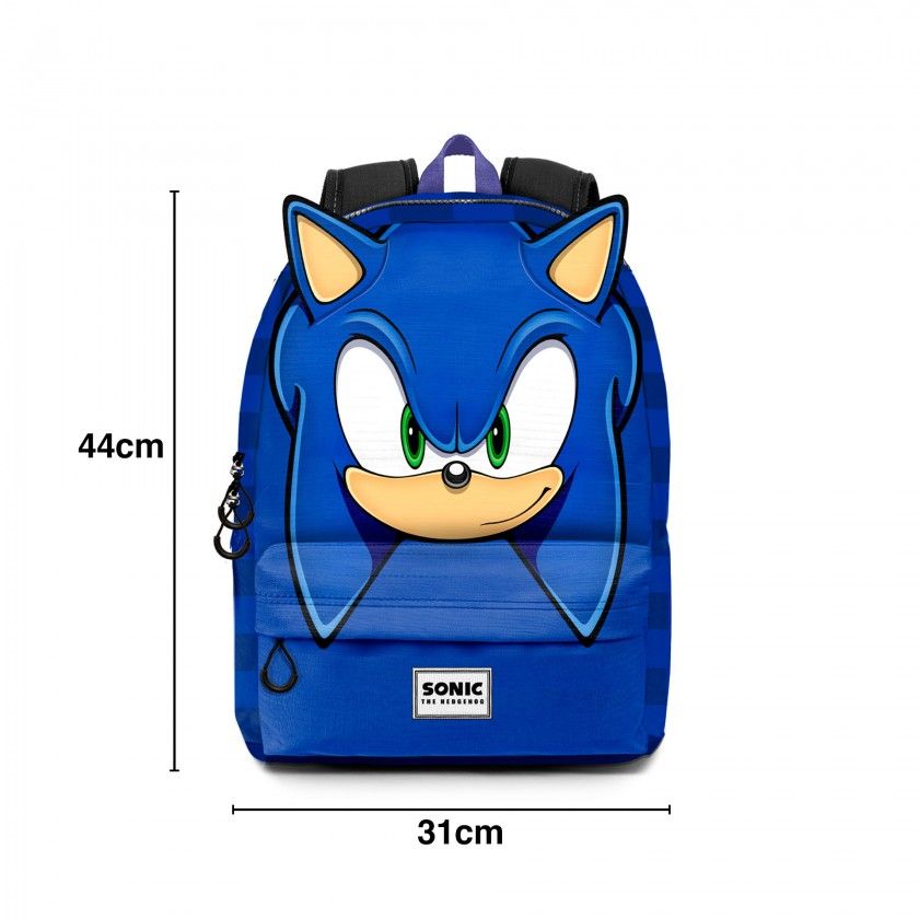 Mochila Infantil Sonic 31X44X18cm Mochila Infantil Sonic 31X44X18cm