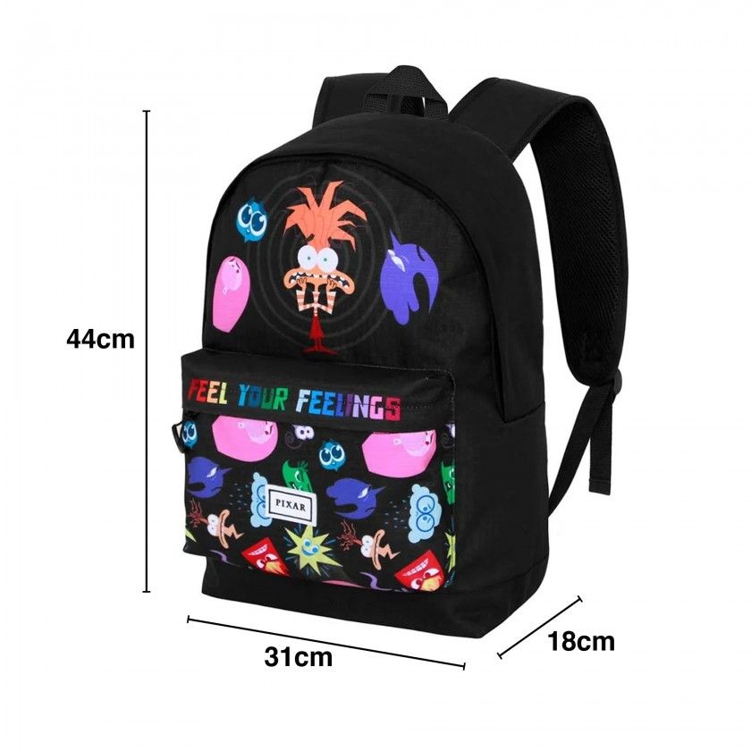 Mochila Infantil Inside Out 2 31X44X18cm