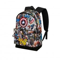 Mochila Infantil Capito America 31X44X18cm