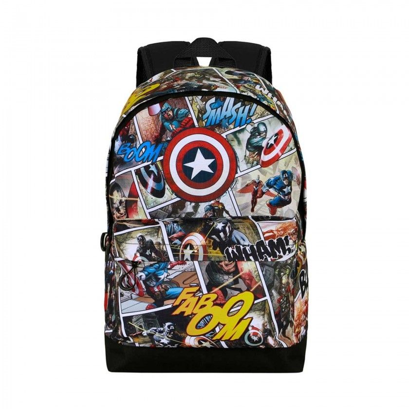 Mochila Infantil Capito America 31X44X18cm