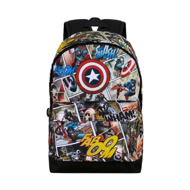 Mochila Infantil Capitão America 31X44X18cm