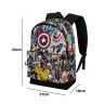 Mochila Infantil Capito America 31X44X18cm