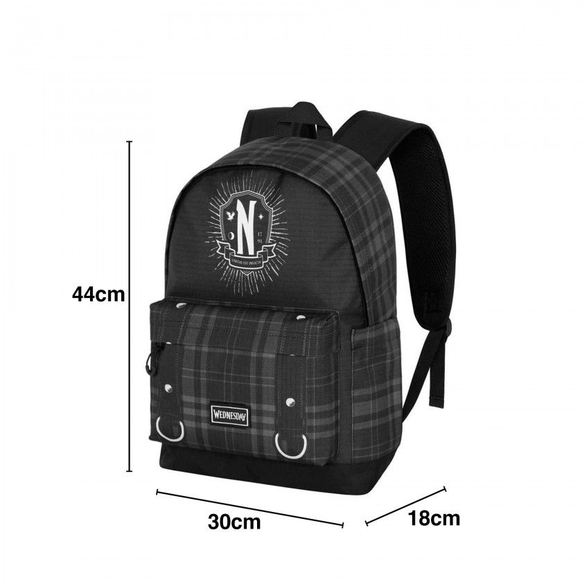 Mochila Escolar Miercoles 30X44X18cm Mochila Escolar Miercoles 30X44X18cm