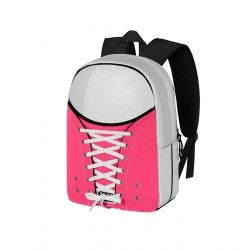 Mochila Escolar Sapatilha Omp! Rosa 30X40X17cm