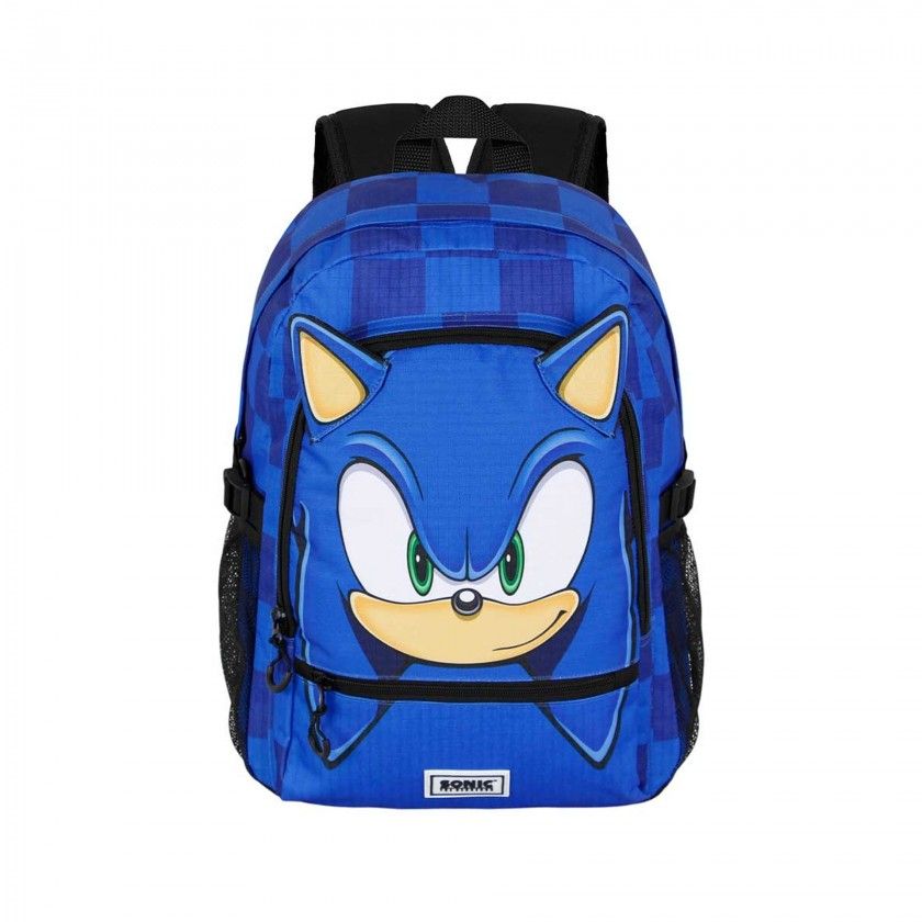 Mochila Escolar Sonic 31X44X18cm