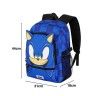 Mochila Escolar Sonic 31X44X18cm