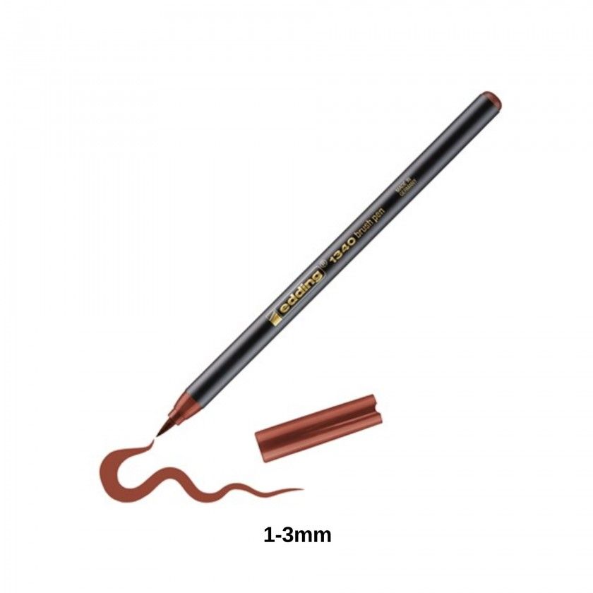 Marcador Pincel Edding 1340/10 1-3mm Marcador Pincel Edding 1340/10 1-3mm