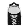 Mochila Escolar Sapatilha Omp! Preto 30X40X17cm Mochila Escolar Sapatilha Omp! Preto 30X40X17cm