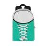 Mochila Escolar Sapatilha Omp! Azul 30X40X17cm Mochila Escolar Sapatilha Omp! Azul 30X40X17cm
