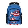 Mochila Escolar Capitão America Fan 31X44X18cm Mochila Escolar Capitão America Fan 31X44X18cm