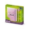 Dirio Caderno com Caneta Lilo Y Stitch 22.4X23.2X2.2cm