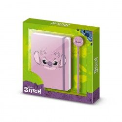 Dirio Caderno com Caneta Lilo Y Stitch 22.4X23.2X2.2cm
