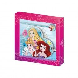 Dirio Corao com Caneta Princesas 23X24X2.5cm