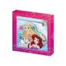 Diário Coração com Caneta Princesas 23X24X2.5cm Diário Coração com Caneta Princesas 23X24X2.5cm
