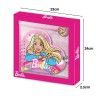 Diário Coração com Caneta Barbie 23X24X2.5cm Diário Coração com Caneta Barbie 23X24X2.5cm