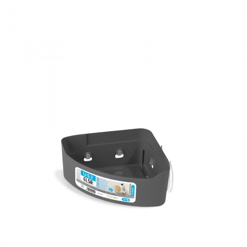 Cesto Organiza��o Wc Ventosas Elsa Bege