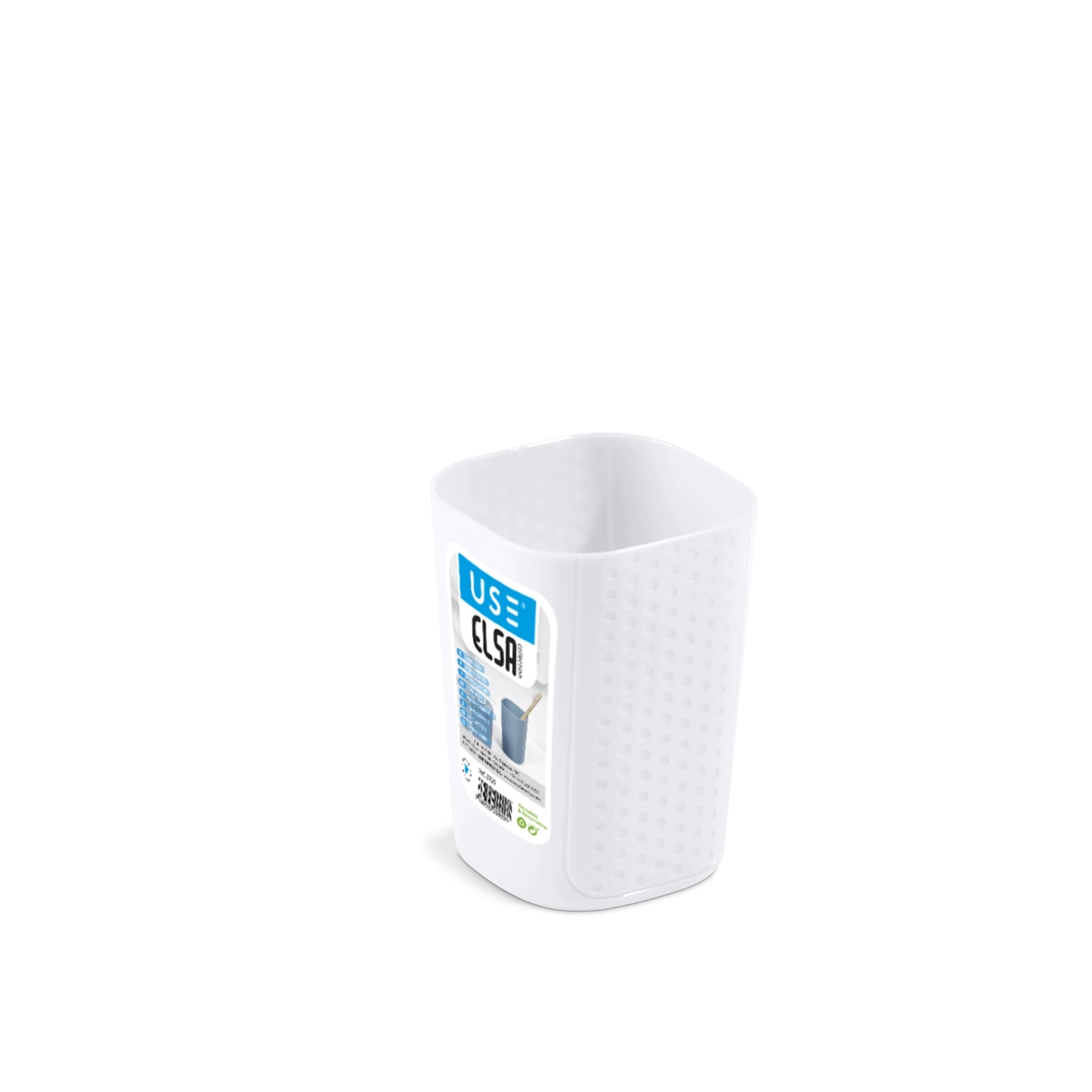 Copo Porta Escova Elsa 8X8X10cm