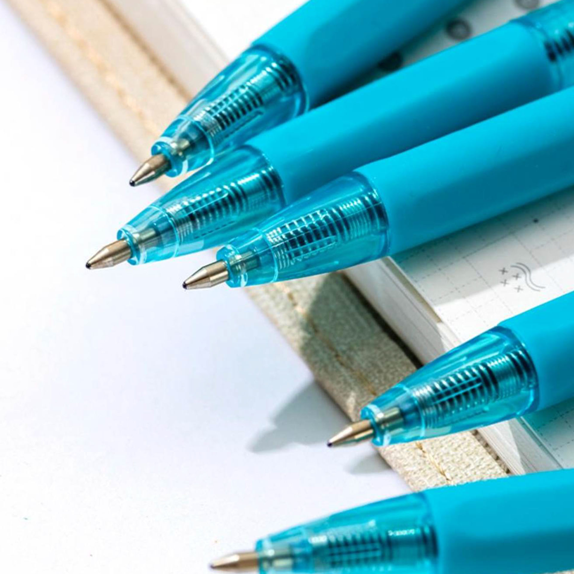 Esferográfica Deli Xtream Grip Azul 0.7mm