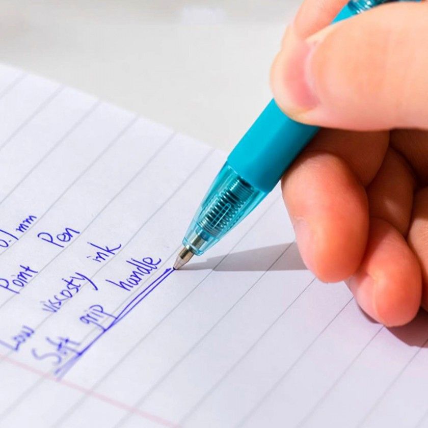 Esferogrfica Deli Xtream Grip Azul 0.7mm