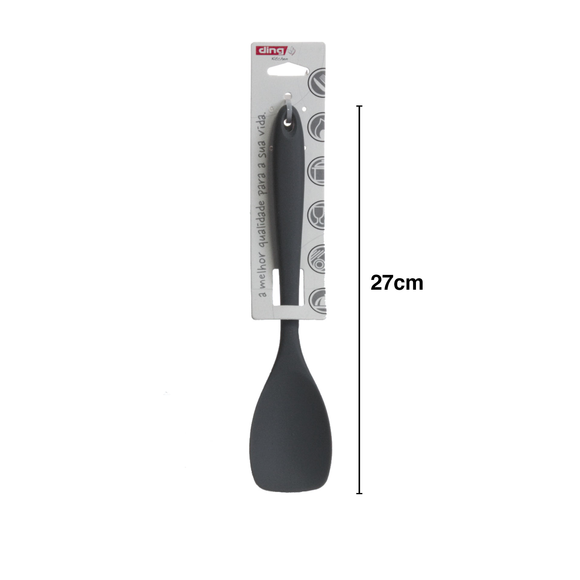 Espátula Silicone Marte 27cm