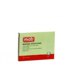 Bloco Notas Aderente Mab Amarelo 100X75mm Pack 100