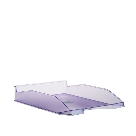 Tabuleiro Pl�stico A4 Transparente Violeta - Image product