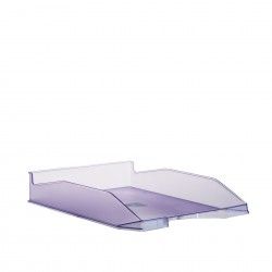 Tabuleiro Pl�stico A4 Transparente Violeta