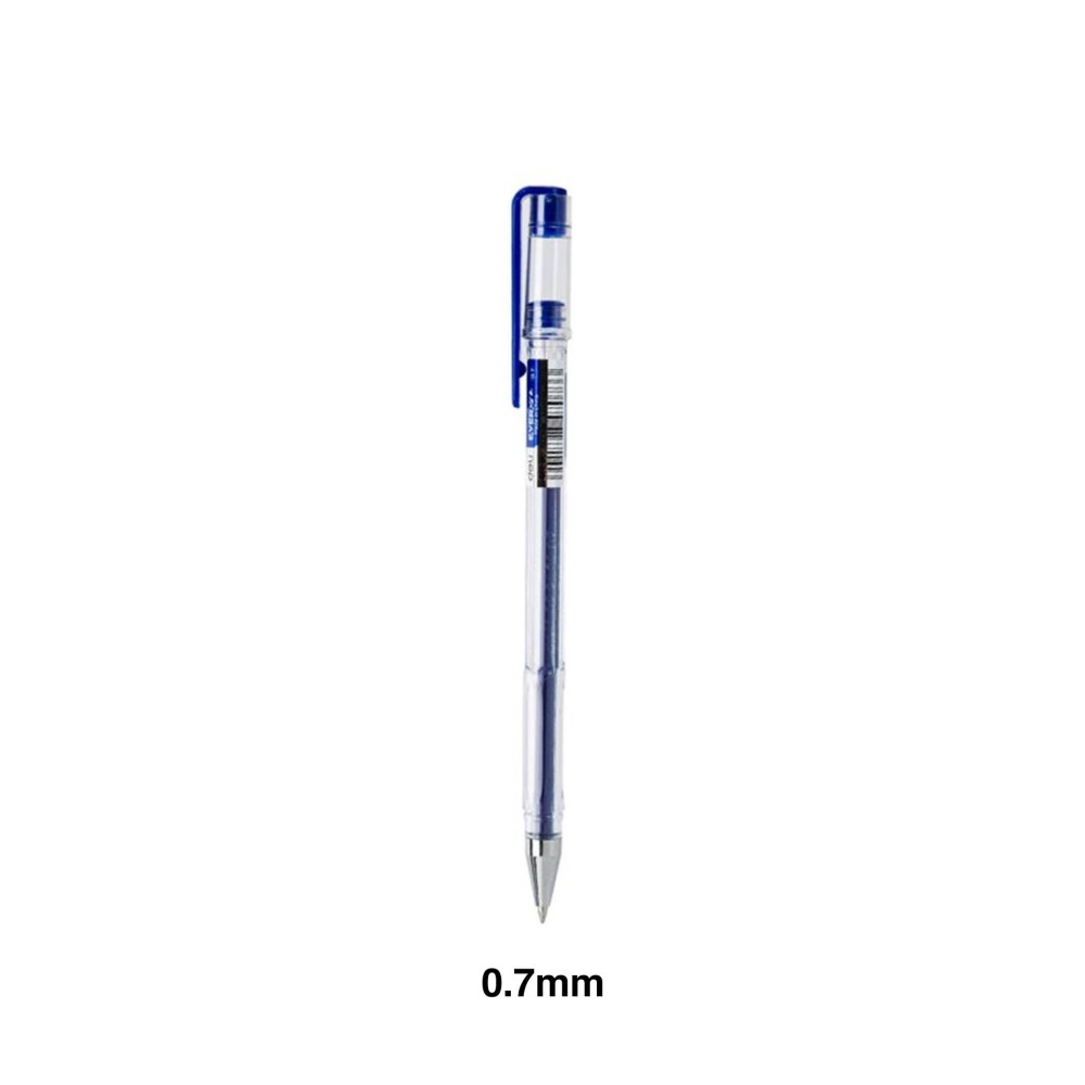 Esferográfica Deli Gel Azul 0.7mm
