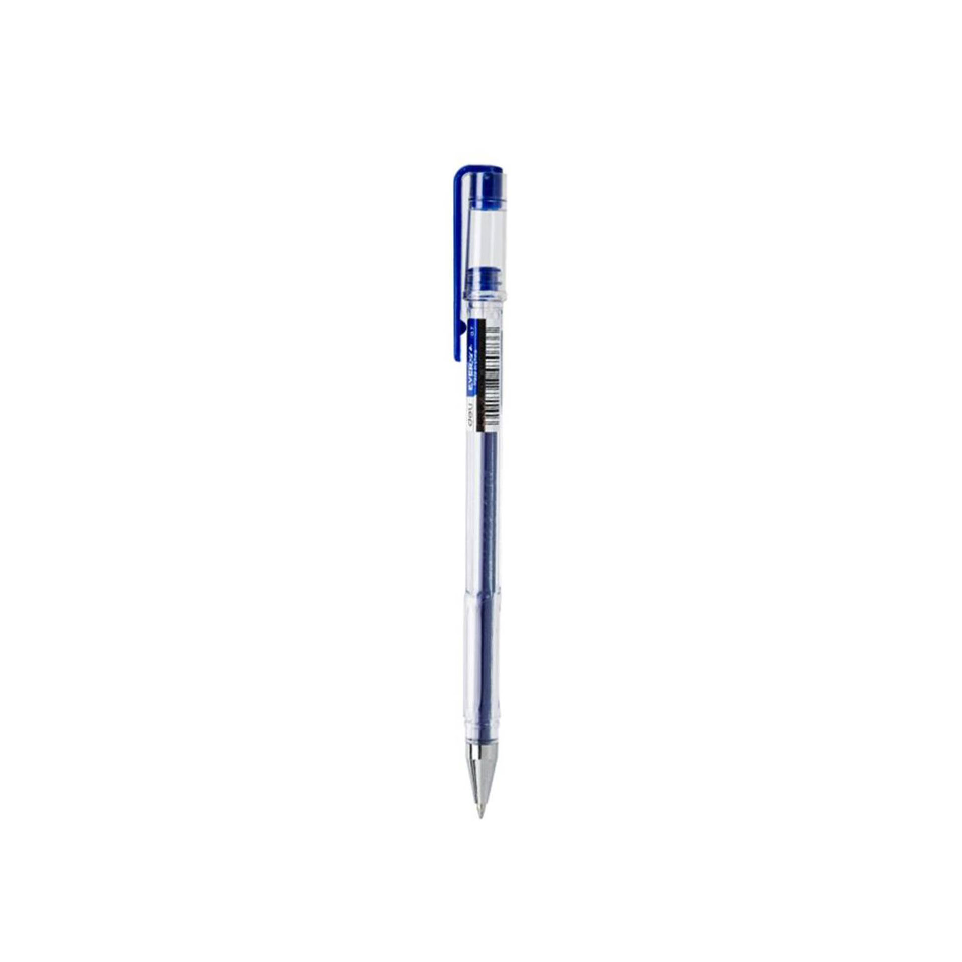 Esferográfica Deli Gel Azul 0.7mm