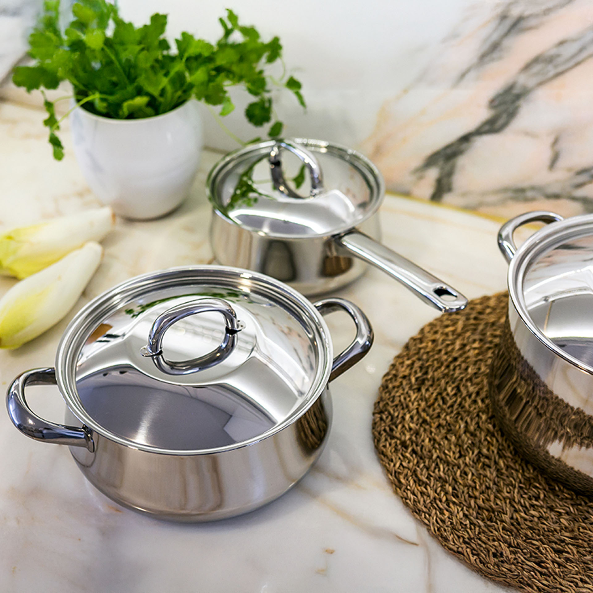 Trem Panelas Low Cost Classic 9 Peças