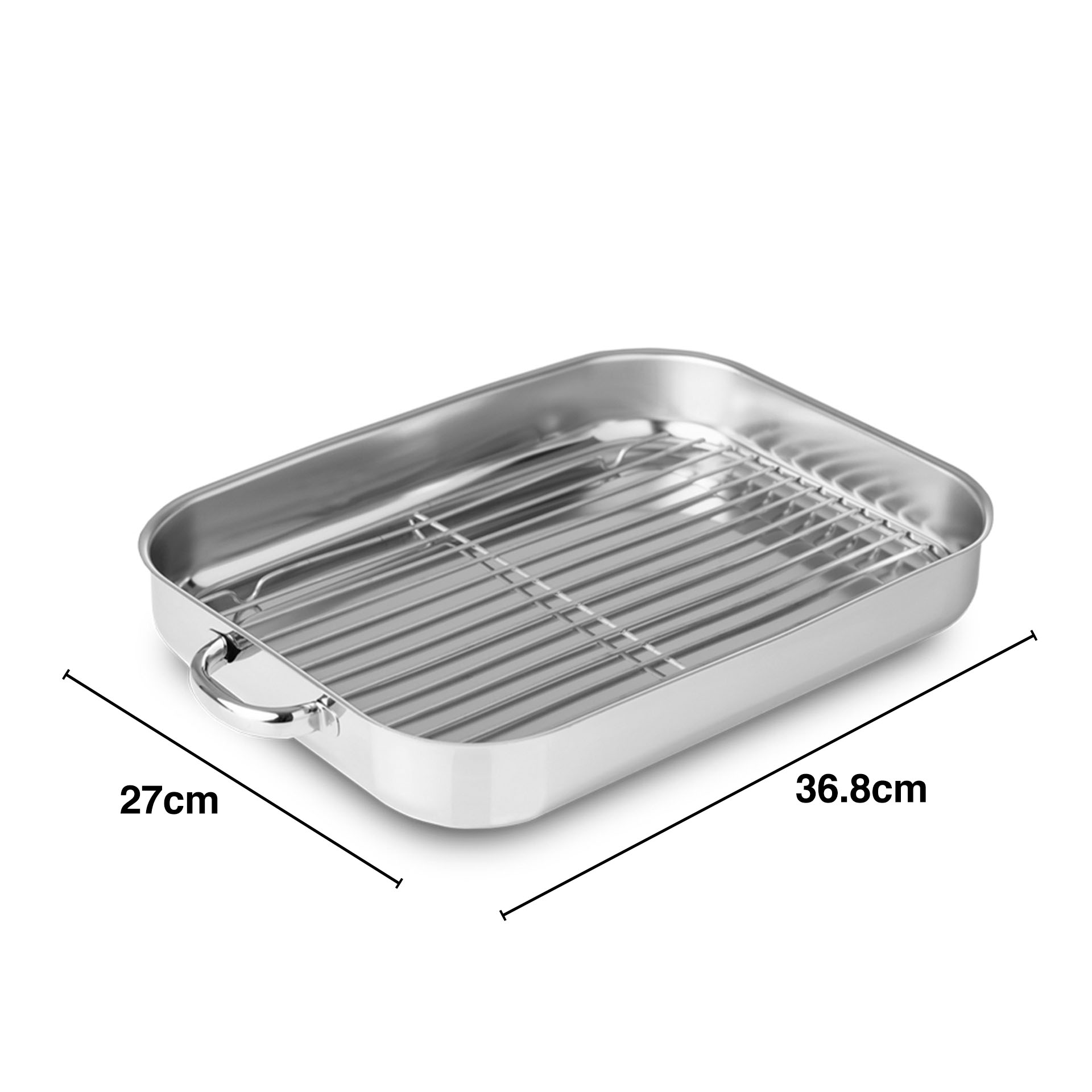 Europa Tabuleiro C/ Asas C/ Grelha 36.8X27Cm