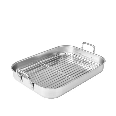 Sado Tabuleiro Antiaderente C/ Asas + Grelhaor 36X27Cm - Image product