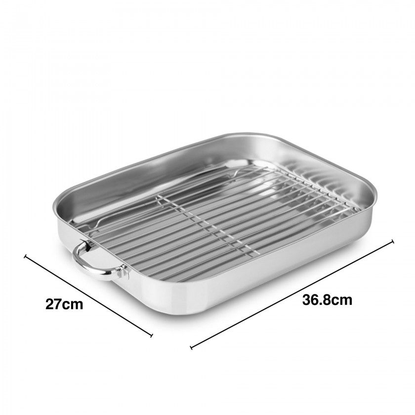 Tabuleiro Europa com Asas / Grelha 36.8X27cm