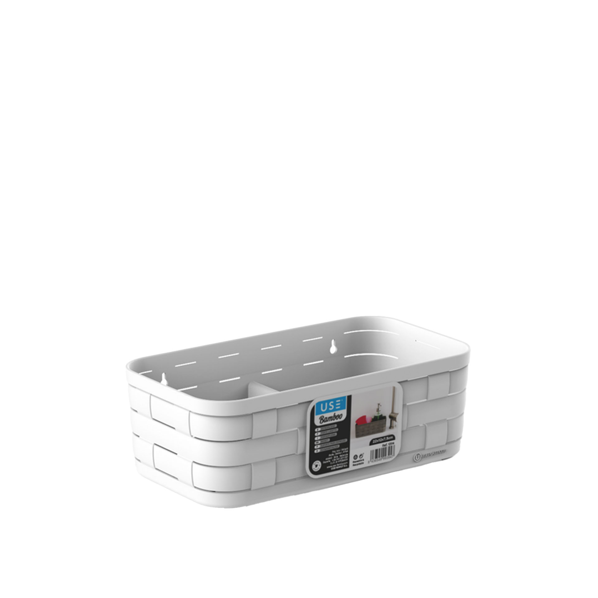 Suporte Esfregão Bamboo Elegant 37X32X10cm