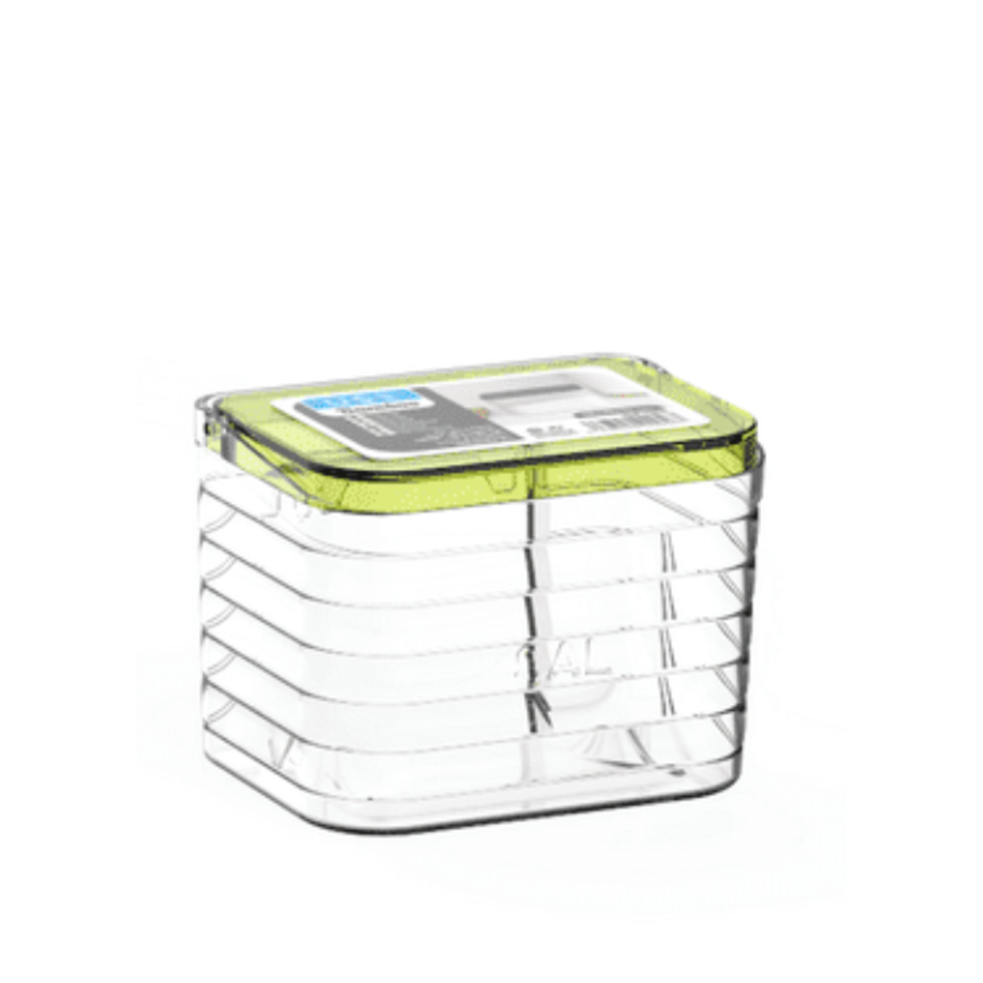 Saleiro Bamboo Cristal 14X10X10cm