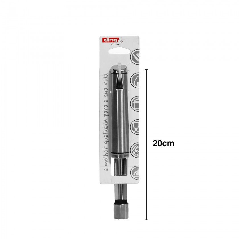 Descaroçador Maça Inox Venus 20cm Descaroçador Maça Inox Venus 20cm
