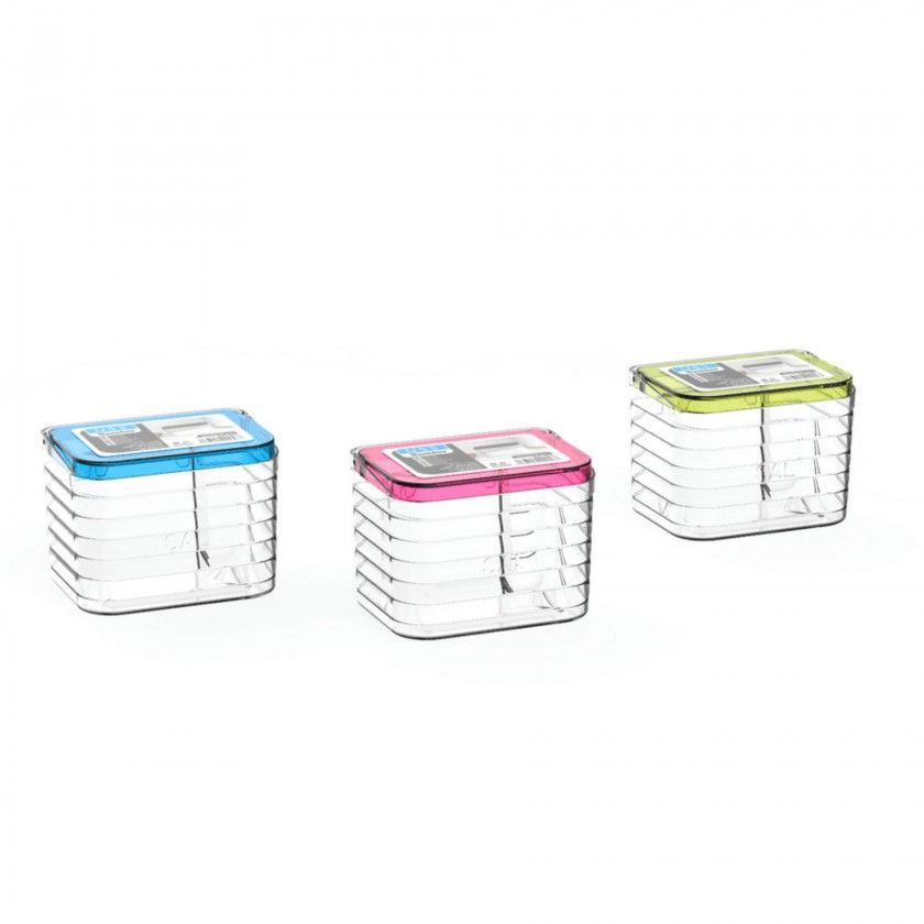 Saleiro Bamboo Cristal 14X10X10cm Saleiro Bamboo Cristal 14X10X10cm