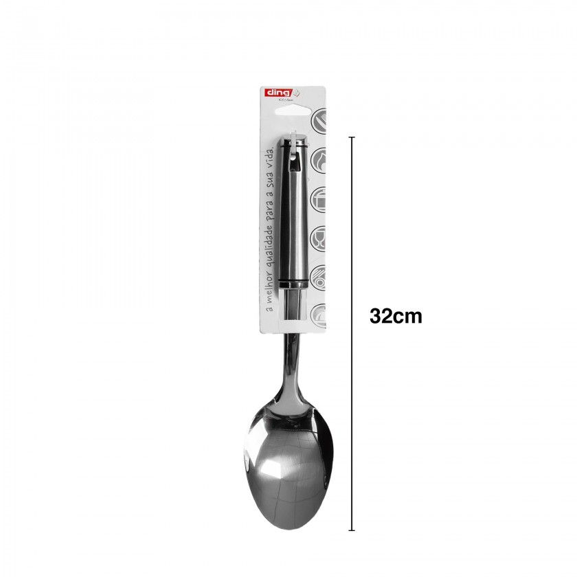 Colher Servir Inox Venus 32cm Colher Servir Inox Venus 32cm
