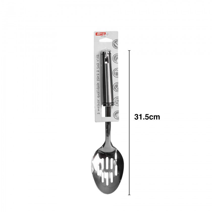 Colher Servir Perfurada Inox Venus 31.5cm Colher Servir Perfurada Inox Venus 31.5cm